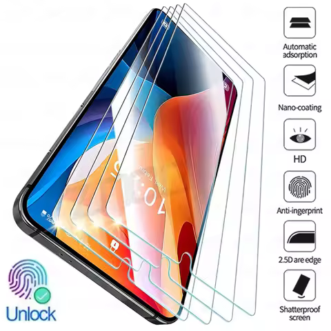 2-4PCS Tempered Glass For Samsung Galaxy S25 S24 Ultra S21 S22 S23 Plus Screen Protectors For S20 S21 S23 S24 FE Glass Unlocking