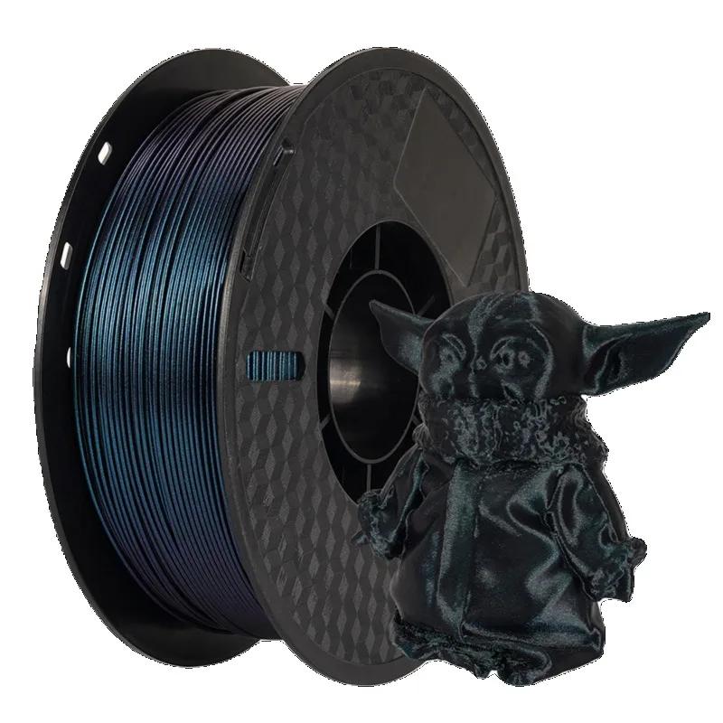 

3D printer consumable PLA burns titanium 1kg. 1.75mm FDM material with strong toughness and no odor