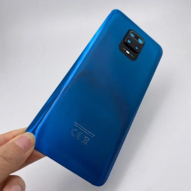 New for Xiaomi Redmi Note 9S Battery Cover Rear Door Housing Case for Redmi Note 9 Pro Back Cover with Camera Lens