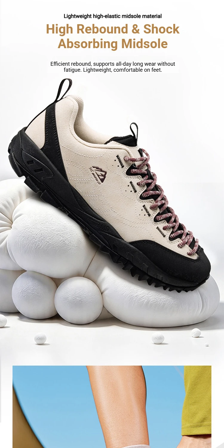 361 Degrees Silva Outdoor-Wanderschuhe für Herren, Weich, Leicht, Atmungsaktiv, Verschleißfest, Gummi, Rutschfest, Herren-Sneakers 672633306 – Detail 8