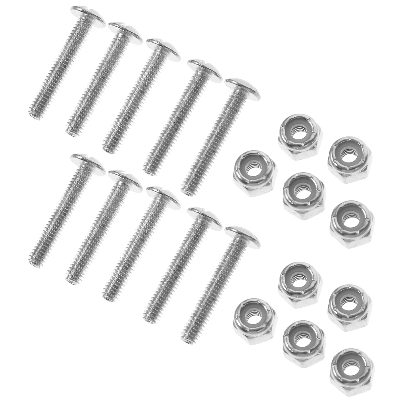 Foosball Men Screw Table Football Screws Footballs Fixing for Tool Silver Galvanized Iron Metal Man