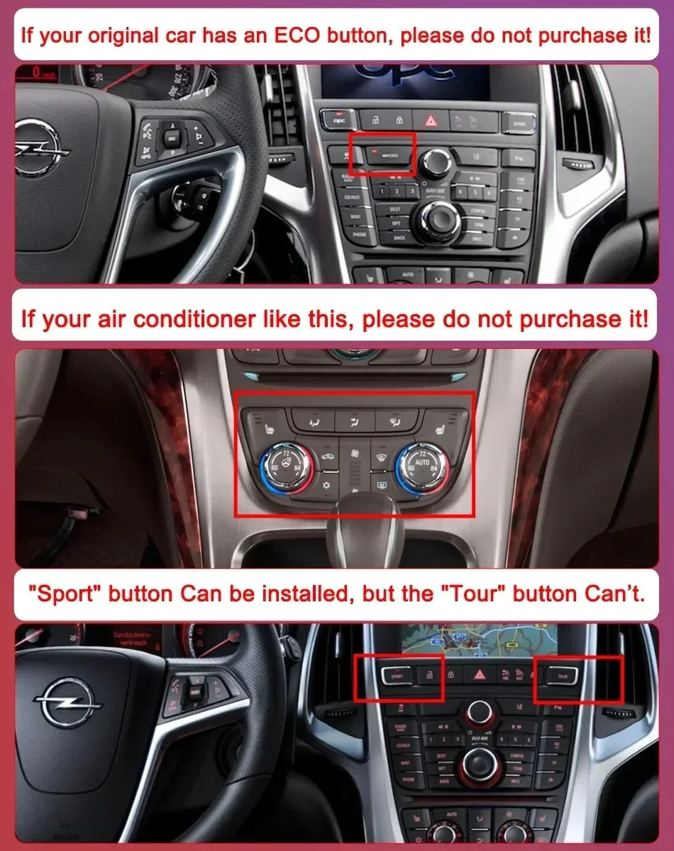 Srnubi 2Din راديو السيارة لأوبل أسترا J 2009-2015 أندرويد السيارات Carplay نظام تحديد المواقع والملاحة رئيس وحدة الوسائط المتعددة مشغل فيديو ستيريو #2