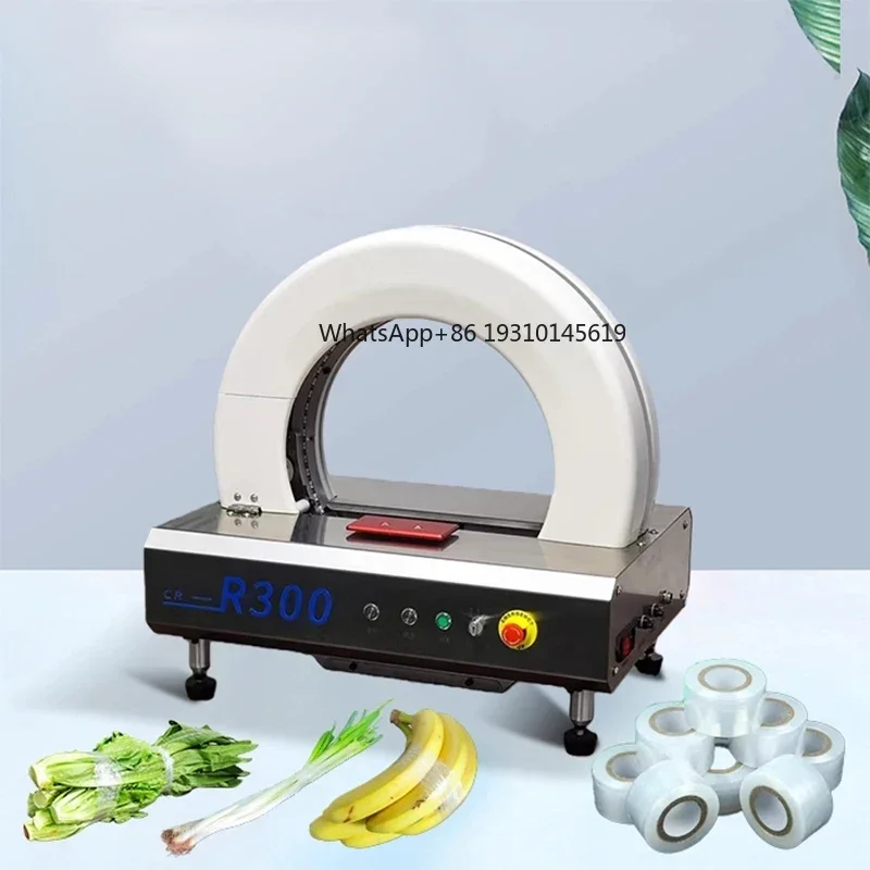 

Special Vegetable Strapping Machine for Supermarket, Intelligent Automatic Bundling Machine, Food Packaging Banding Tool