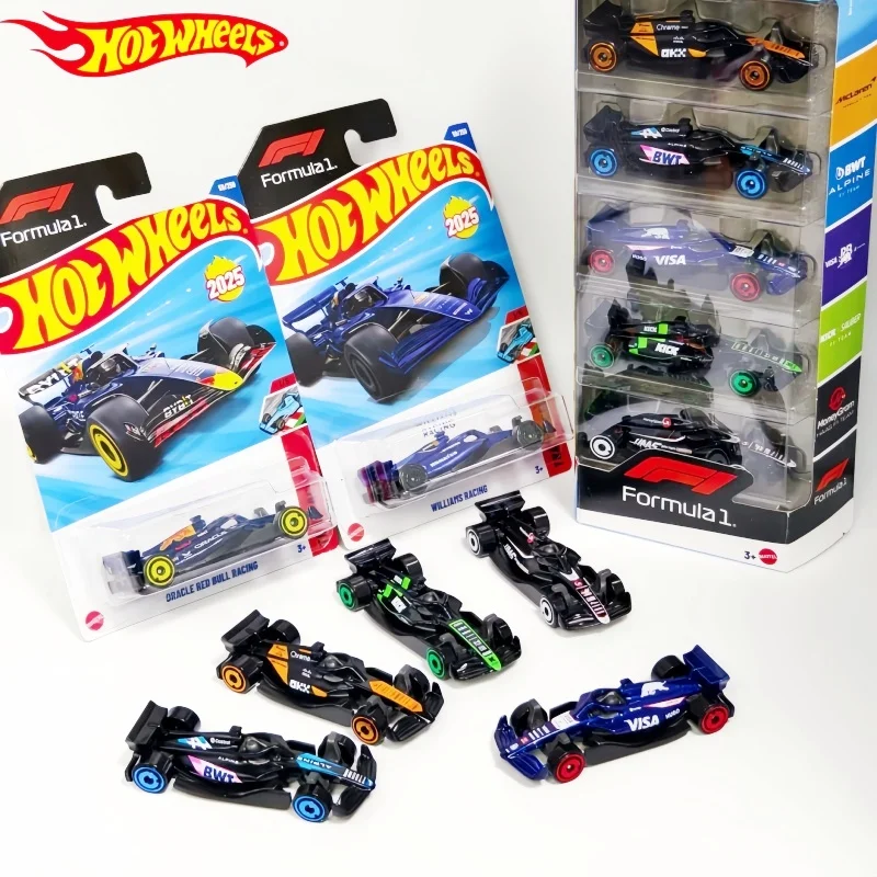 

2025j Original Hot Wheels Car Mercedes Amg Petronas Boys Toys 1/64 Diecast Racing Voiture Model Collection Birthday Gift Toys