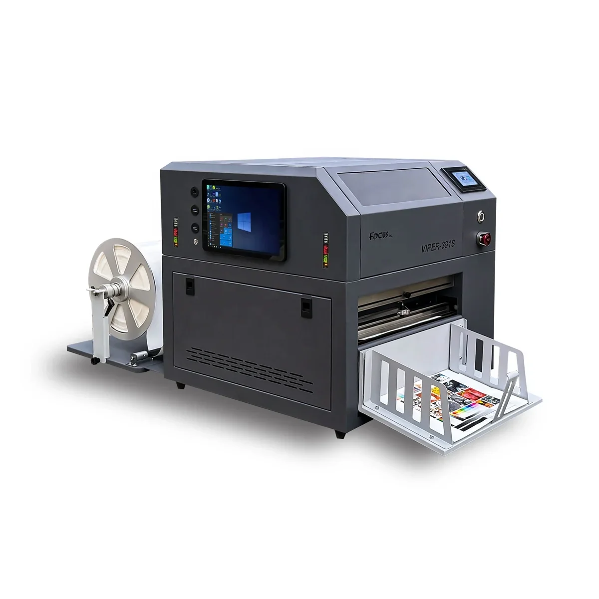 High speed A4 Roll To Roll Digital Label Printing Machine Thermal Digital Inkjet Printer