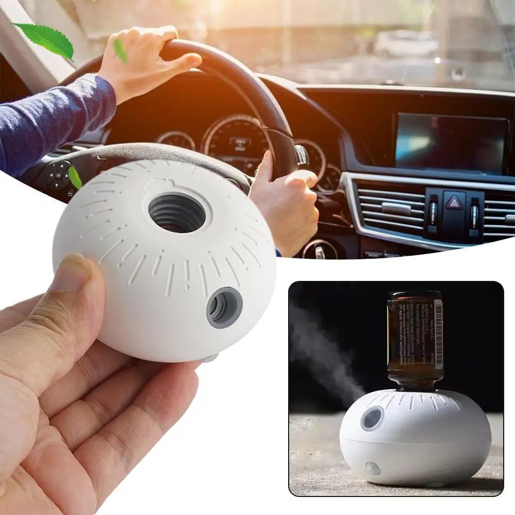 Bonito único difusor de óleo aroma difusor detecção automática portátil aromatizador mini difusor usb para carro quarto escritório x7b1