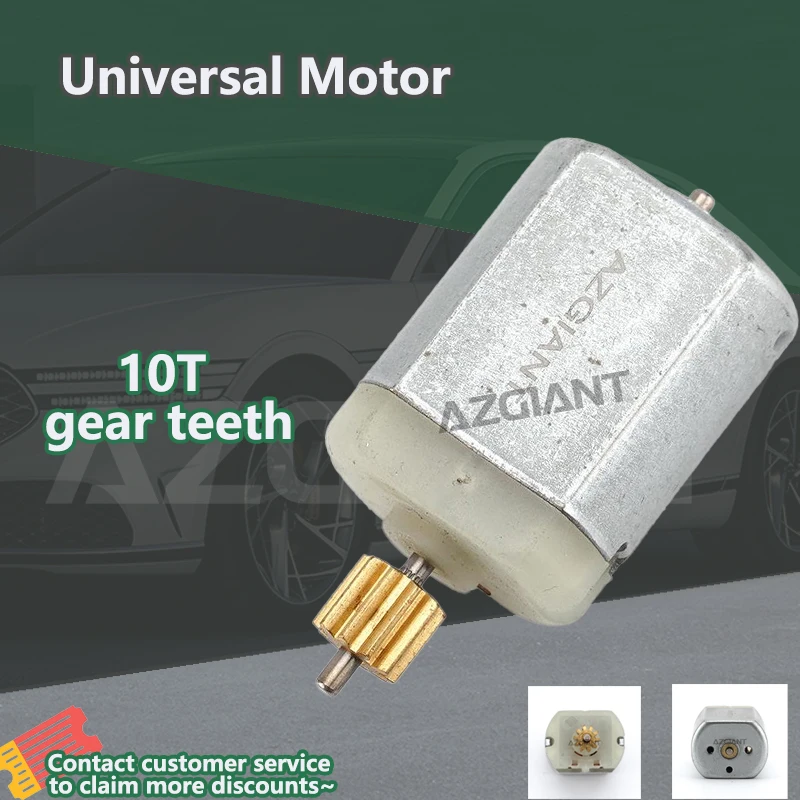 

AZGIANT Metal Electric high power 12V Motor 10 teeth metal copper geatwheel auto spare parts Automotive DIY enthusiast