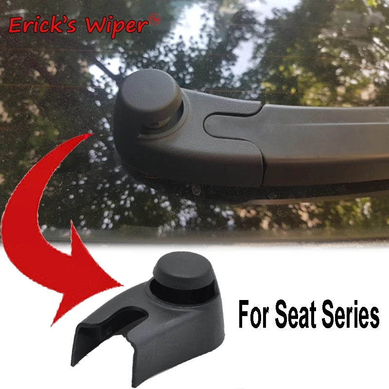 Erick\'s Wiper Windshield Windscreen Rear Wiper Arm Washer Cover Cap Nut For Seat Ibiza 2006 - 2012 Tailgate Spray Protector