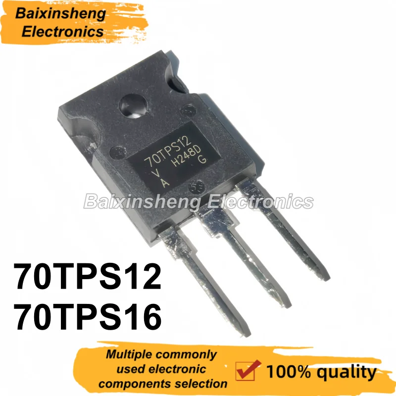 10PCS 100% High quality 70TPS12 70TPS16 TO-247 Phase controlled thyristor
