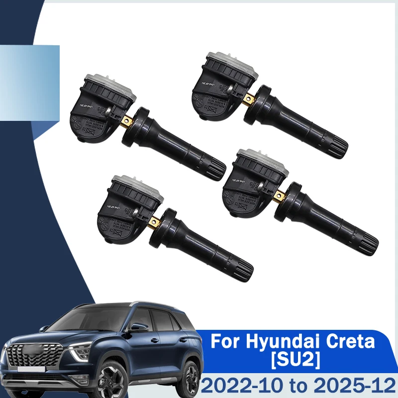 

Датчик контроля давления в шинах 433 МГц 52940-E2100 для Hyundai Creta [SU2] Tucson [NX4] Kia EV3 [SV1] Niro [SG2] Sportage [NQ5]