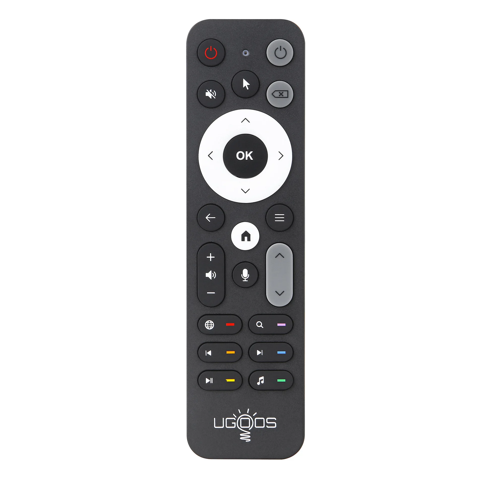 UR02 BT Remote Control Supports Infrared Learning Voice Function Microphone With Gyroscope