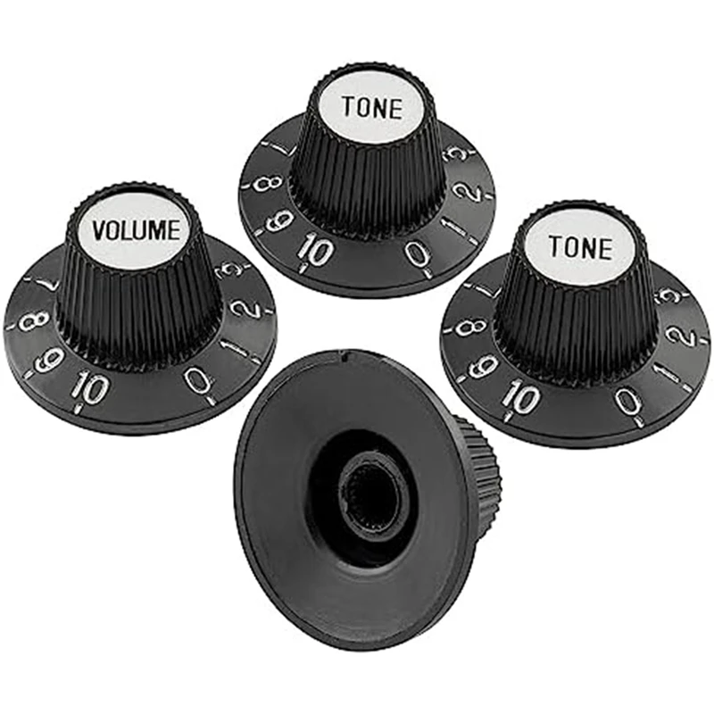 Witch Hat Knobs Top Hat Knobs Tone Volume Control Knobs For Electric Guitar Bass Amplifier Effect Pedal