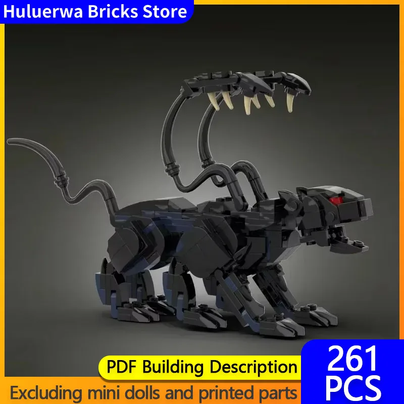 Medieval Castle Monsters Model MOC Building Bricks Displacer Beast Modular Technology Gifts Holiday Assemble Children Toys Suit