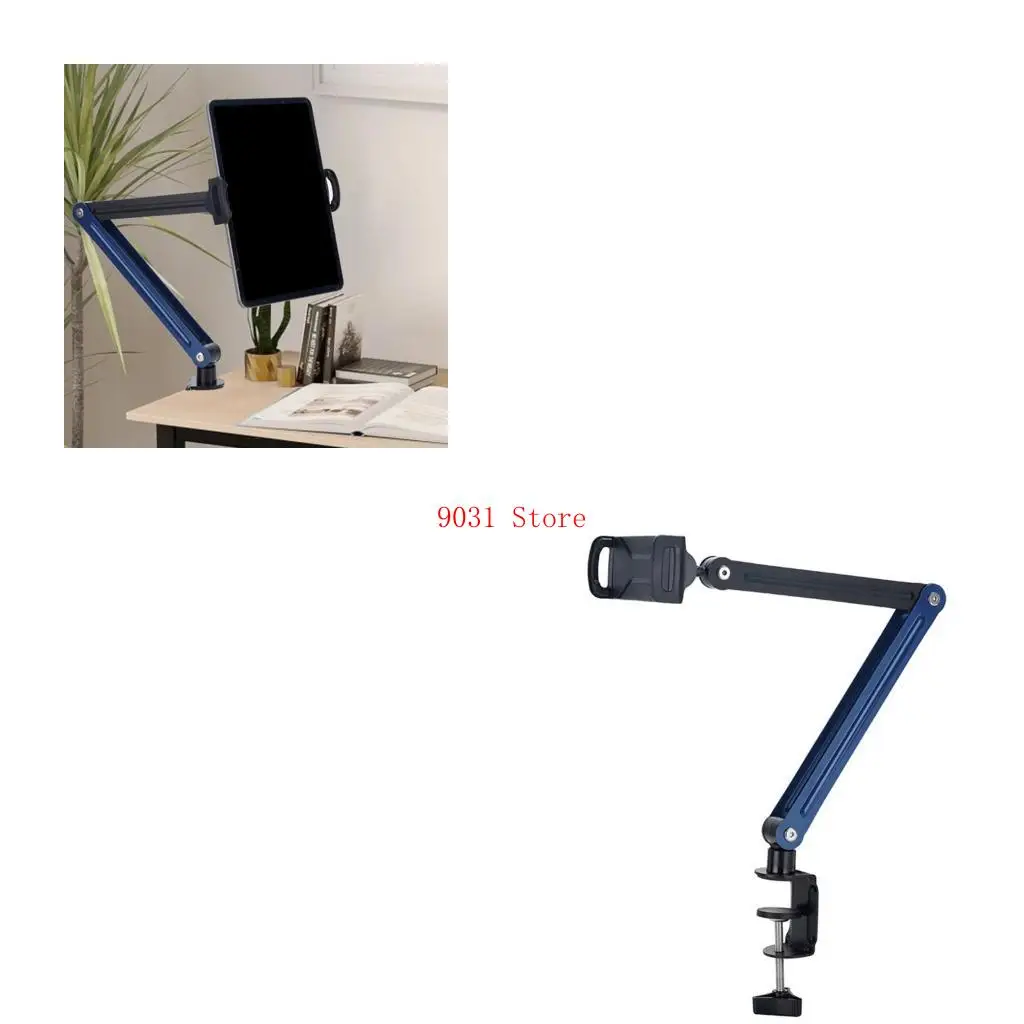 

Foldable CellPhone Tablets Holder for Bed Sofa Desktop 360 Degree Swivels Arm