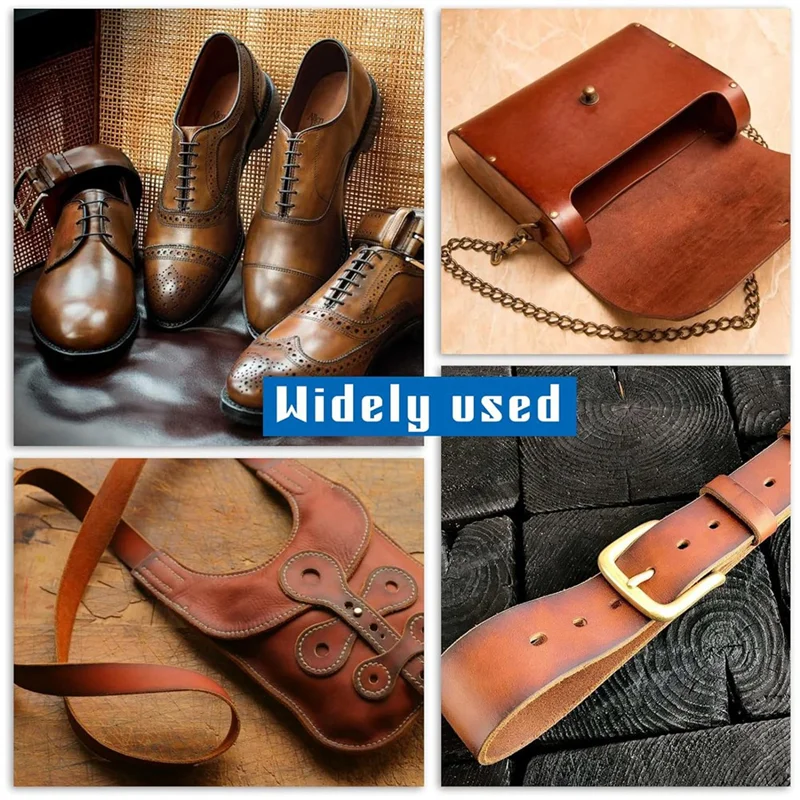 Leather Hole Punch Tool Set 0.5Mm-5Mm Watch Strap Punch Round Hole Punch For Belts, Canvas 10Pcs-New