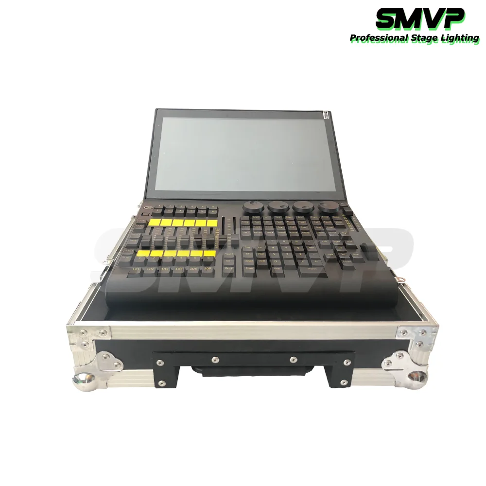 New Mini Q0 Console Stage Lighting Controller DMX512 With Flight Case For Disco DJ Disco Nightclub Bar - view 2
