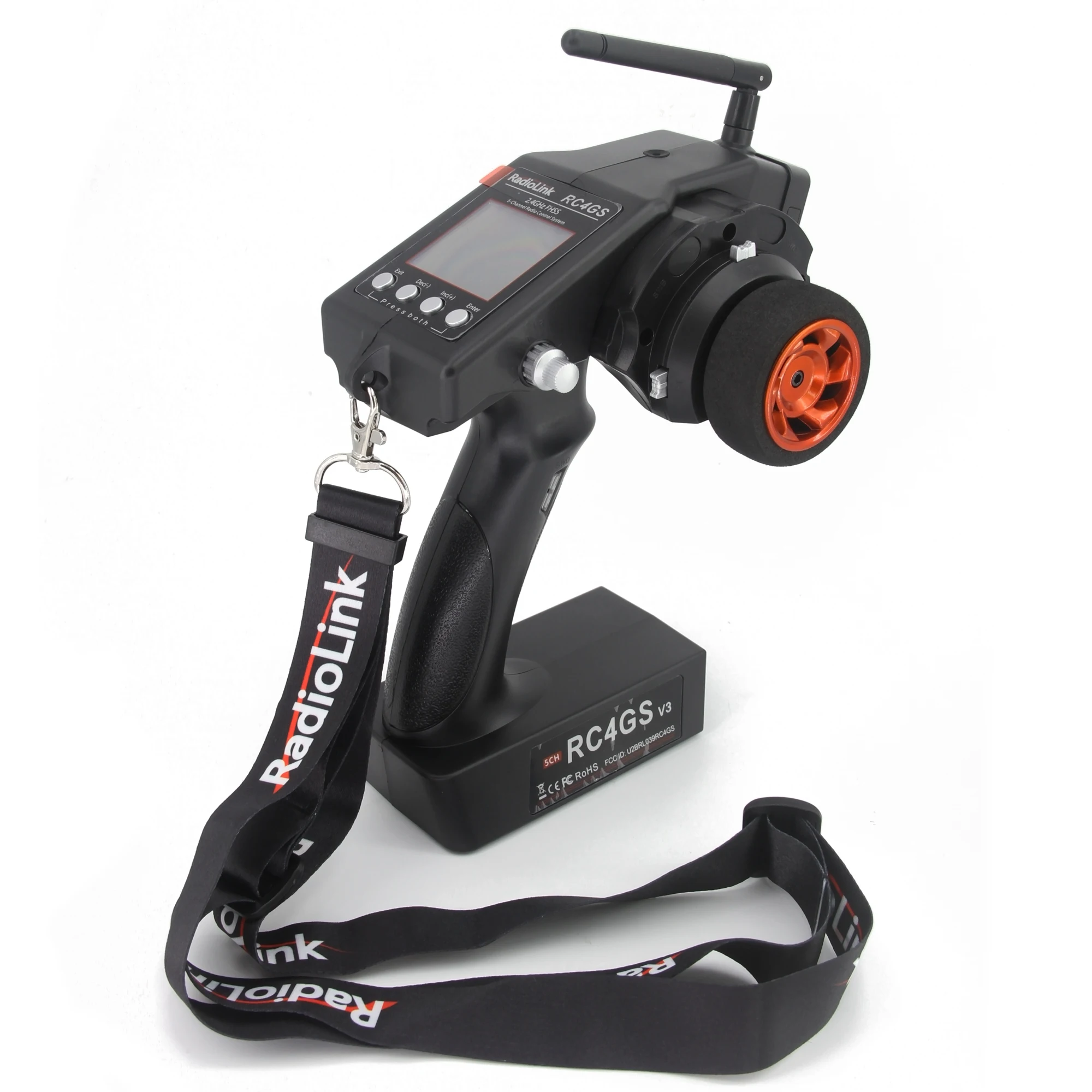 RadioLink RC4GS V3 5CH 5 Channel Transmitter Remote Controller 2.4G R6F R6FG V5.1 R4FGM Gyro Receiver for RC Car Boat Model Part