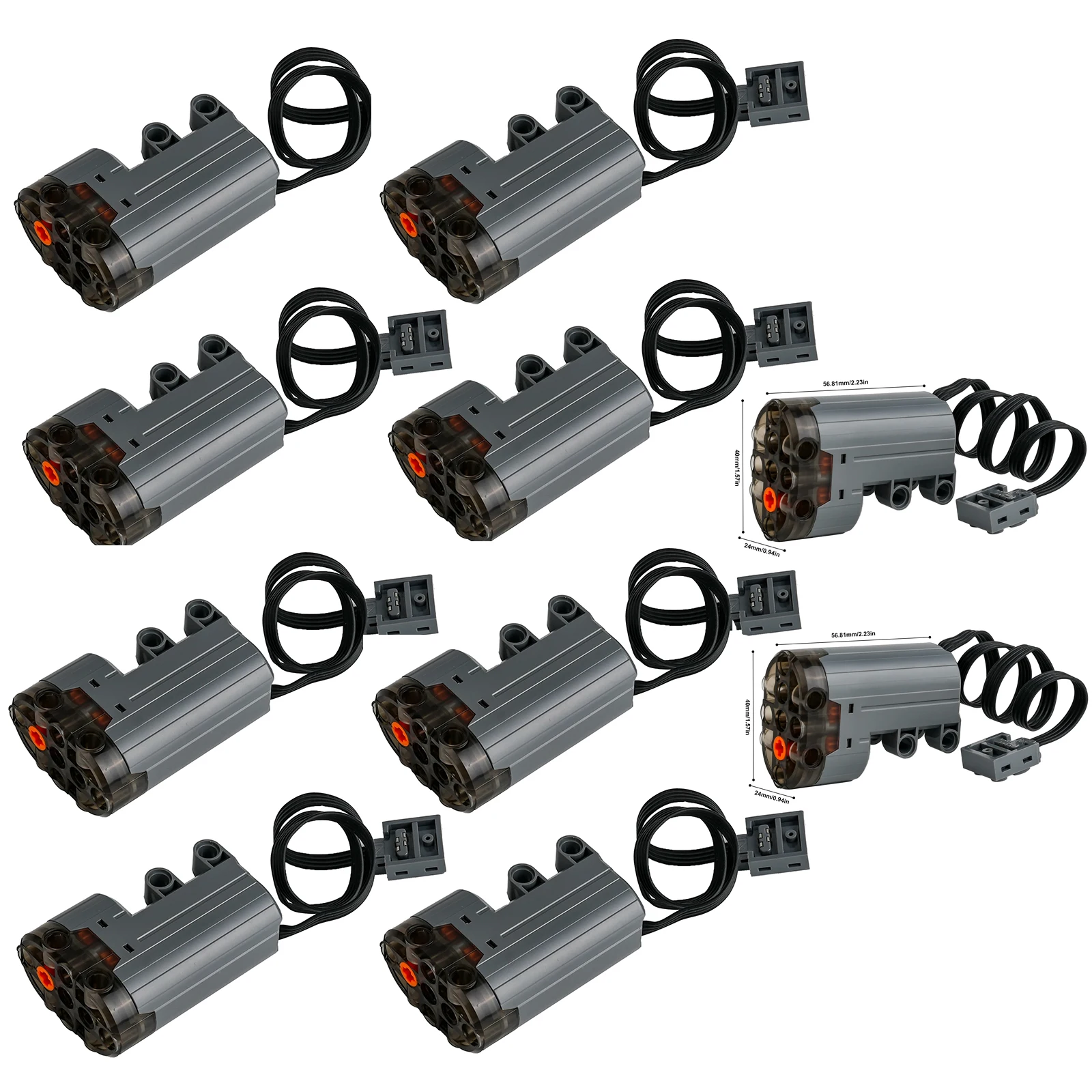 

1/2/4/10 PCS Mould King Power Functions Motors Set Servo Motors Compatible with Legoeds for MOC Car Robot Building Blocks Bricks
