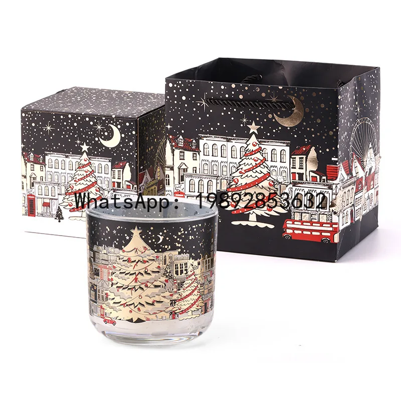 XX glass Martha Pingti candle light control heat induction holiday gift scented candle