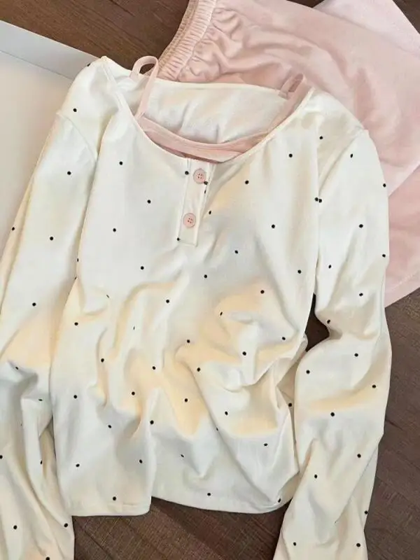 

Новая бархатная флисовая одежда для отдыха на осень и зиму Kawaii с капюшоном, свободная стильная длинная пижама для отдыха, комплект одежды Dopamine Hot