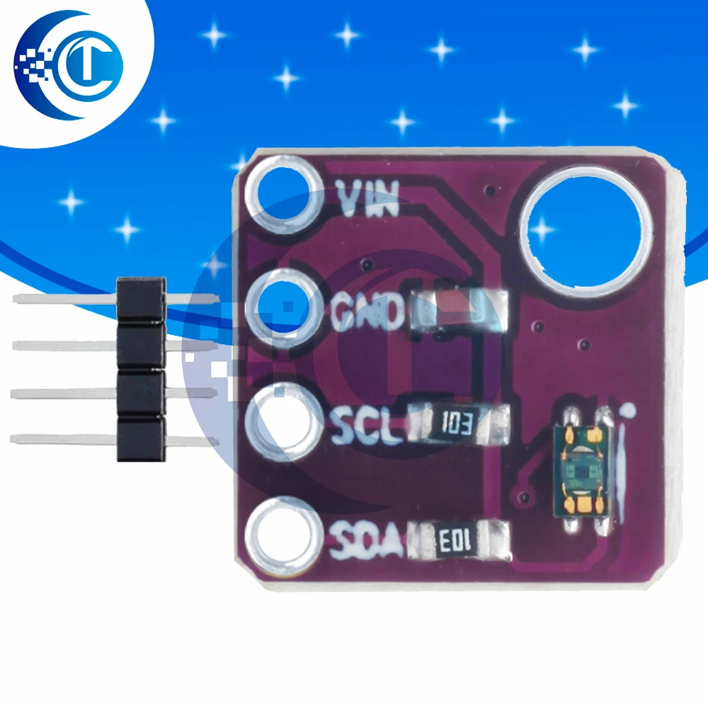 VEML6040 RGBW Color Sensor Module  I2C Interface for Ambient Light Intensity Measurement for arduino