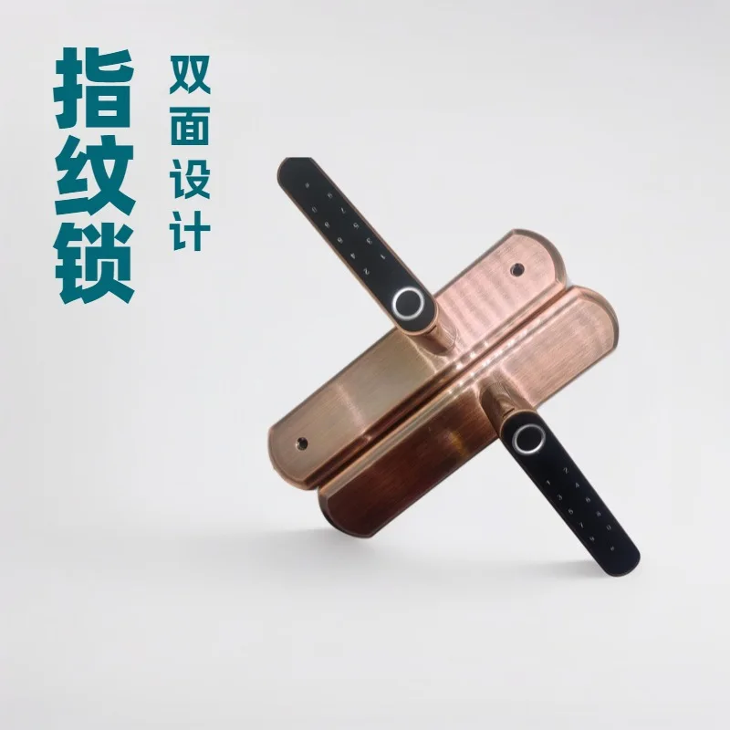 

Electronic Door Lock for Wooden Door and Iron Door Dual-Sided Opening Fingerprint Password Smart Lock for Home Use