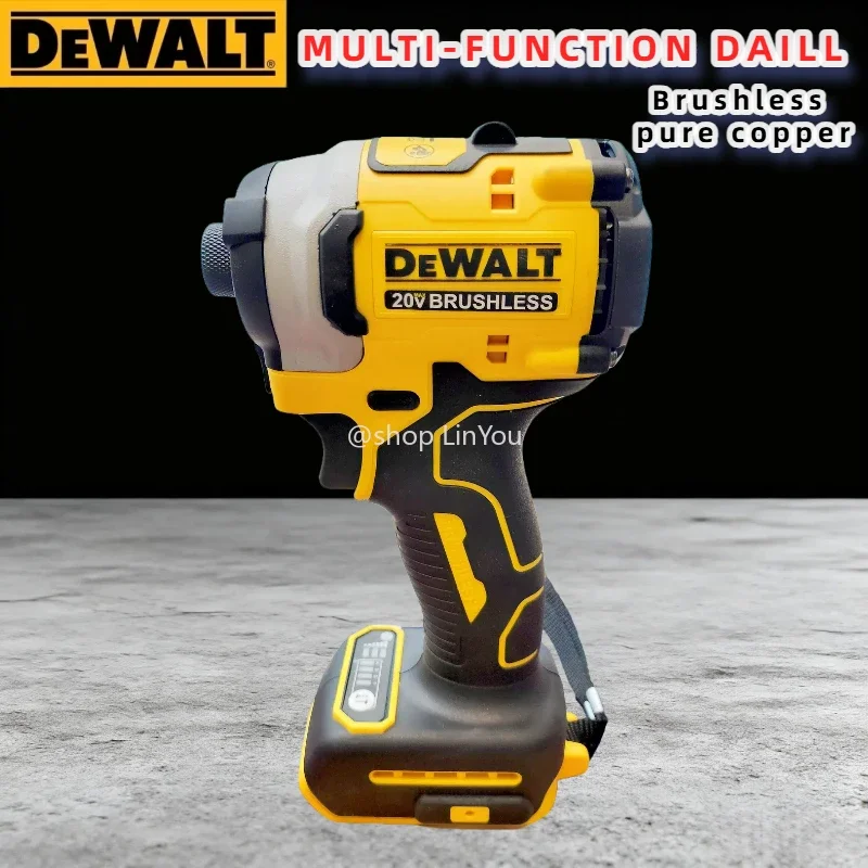 dewalt-dcf-old-850-brushless-20v-lithium-electric-screwdriver-electric-drill-woodworking-screwdriver-impact-drill