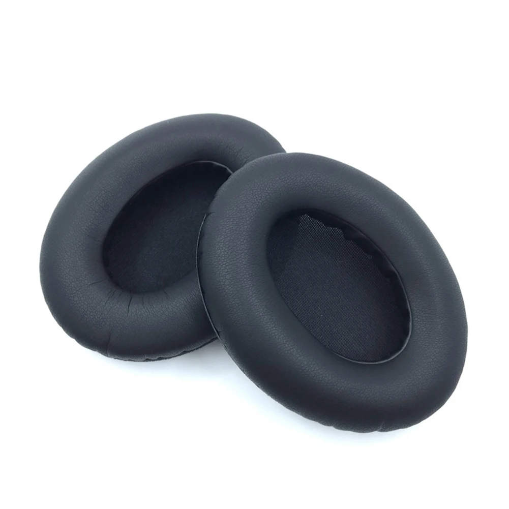 Almohadillas para auriculares de piel sintética, almohadillas para los oídos negras, esponja de memoria, alta elasticidad, HD419, 429, 439, 449, novedad