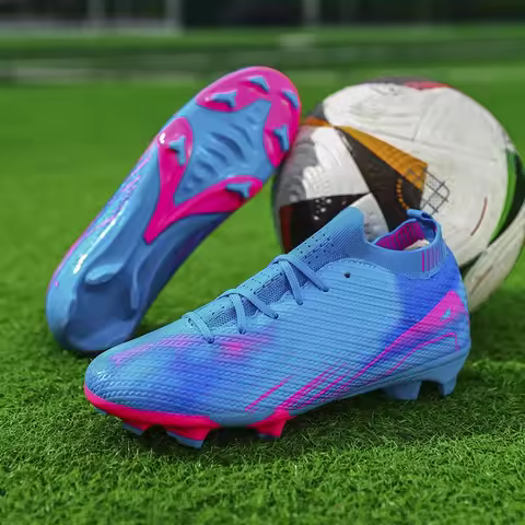 New Men Professional Football Boots Sport Soccer Shoes High-quality Training Breathable Grass Hot-selling Women Unisex Students