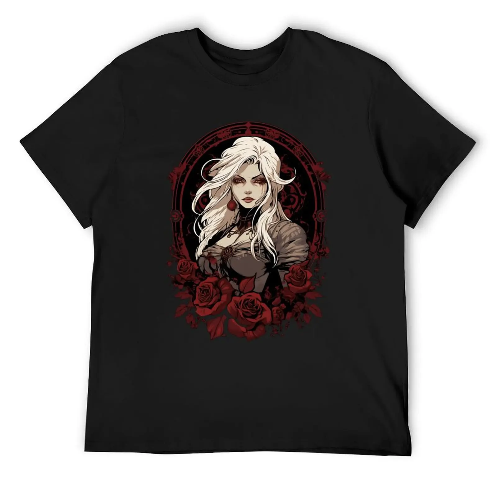 

Carmilla Castlevania Fanart T-Shirt Design T-Shirt graphic tee shirt anime clothes mens graphic t-shirts big and tall