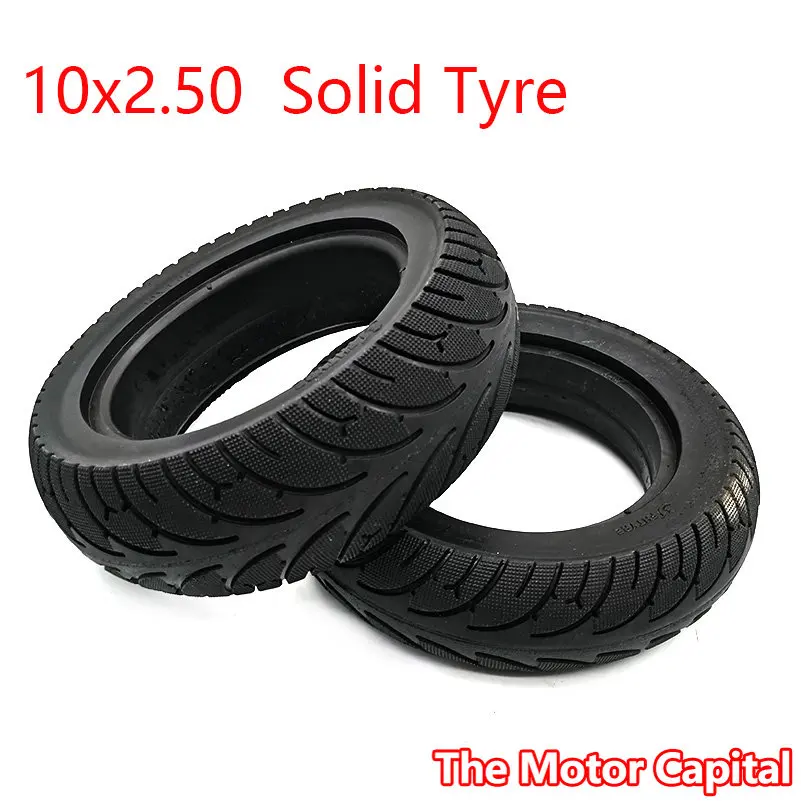 10x2.50 Tire  Inch Solid Tyre for Kugoo M4 Dualtron Victor Luxury Eagle Speedway 4/5   Electric Scooter DIY Retrofit