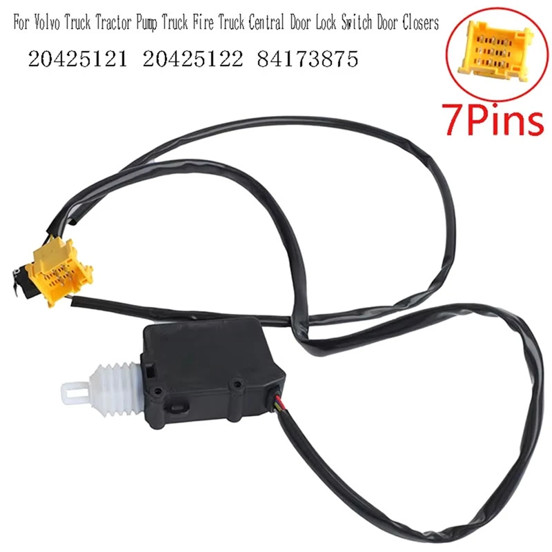

20425121 20425122 84173875 For Volvo Truck Tractor Pump Truck Fire Truck Central Door Lock Switch Door Closers