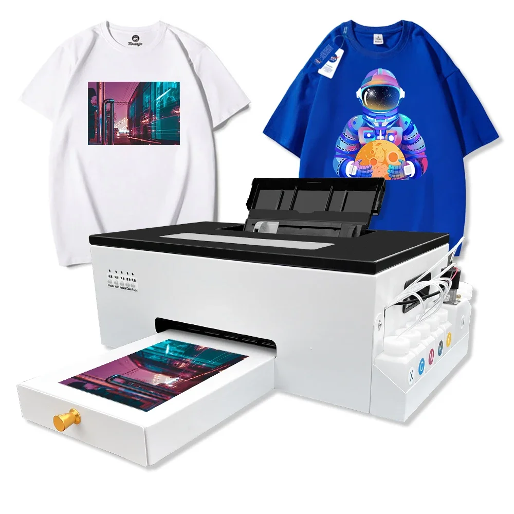 

Wholesale Price Desktop A4 Best Digital Dtf Printer 30cm A3 Transfer Pet Film Printing Machine Direct To Film L805B Printer Dtf