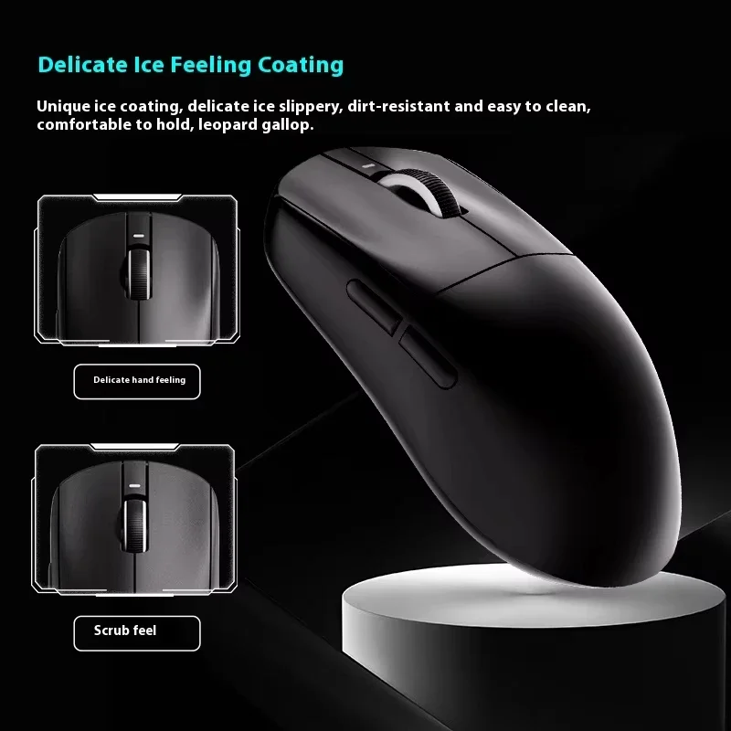 New VXE Dragonfly R1 Nearlink Game Mouse PAW3395SE Wireless Three Mode Mouse Long Battery Life Low Delay Custom PC Accessories