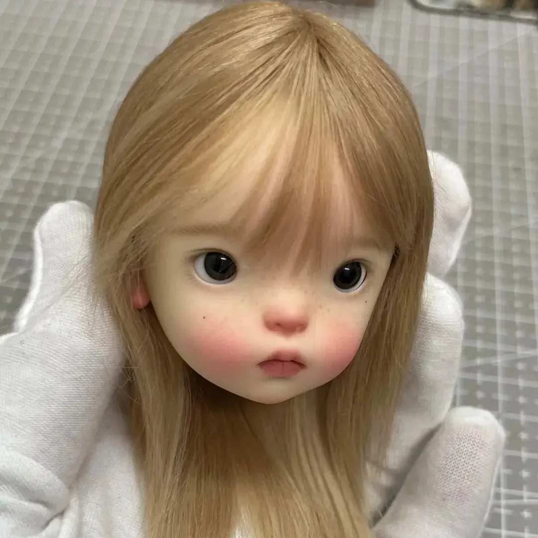 アンバー 1/6 SD BJD ドール ナナドゥドゥ ヘッド キュートで美しい女の子 レジン製おもちゃ ギフト ヘッドのみ 高さのあるヘッドのみ ヘッドメイクアップのみ