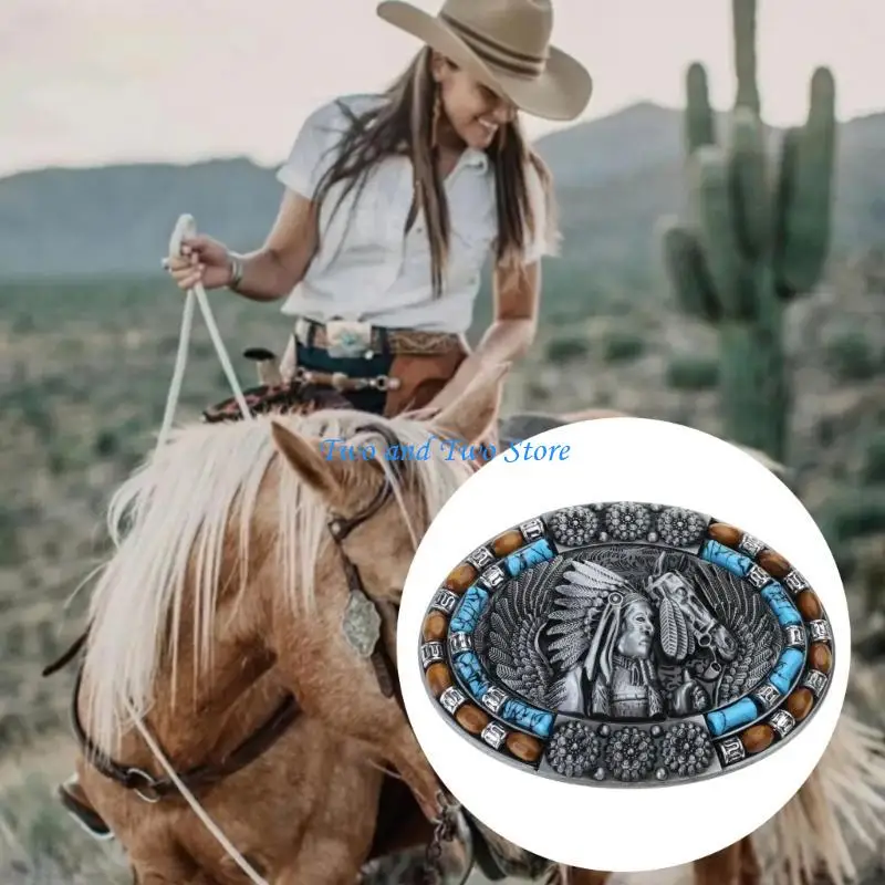 HX6F الحصان الفني أبازيم حزام أنماط الموضة حزام أبازيم وسيم حزام أبازيم موضة حزام الملحقات #4