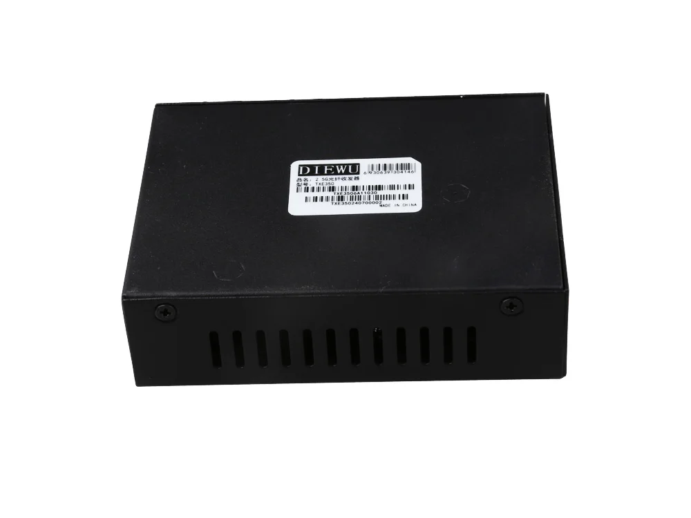 2.5Gmbps 구리에서 2.5GBASE-X SFP+ 미디어 컨버터로 변환 2.5G 광섬유 단일 섬유 트랜시버-네트워크 스위치