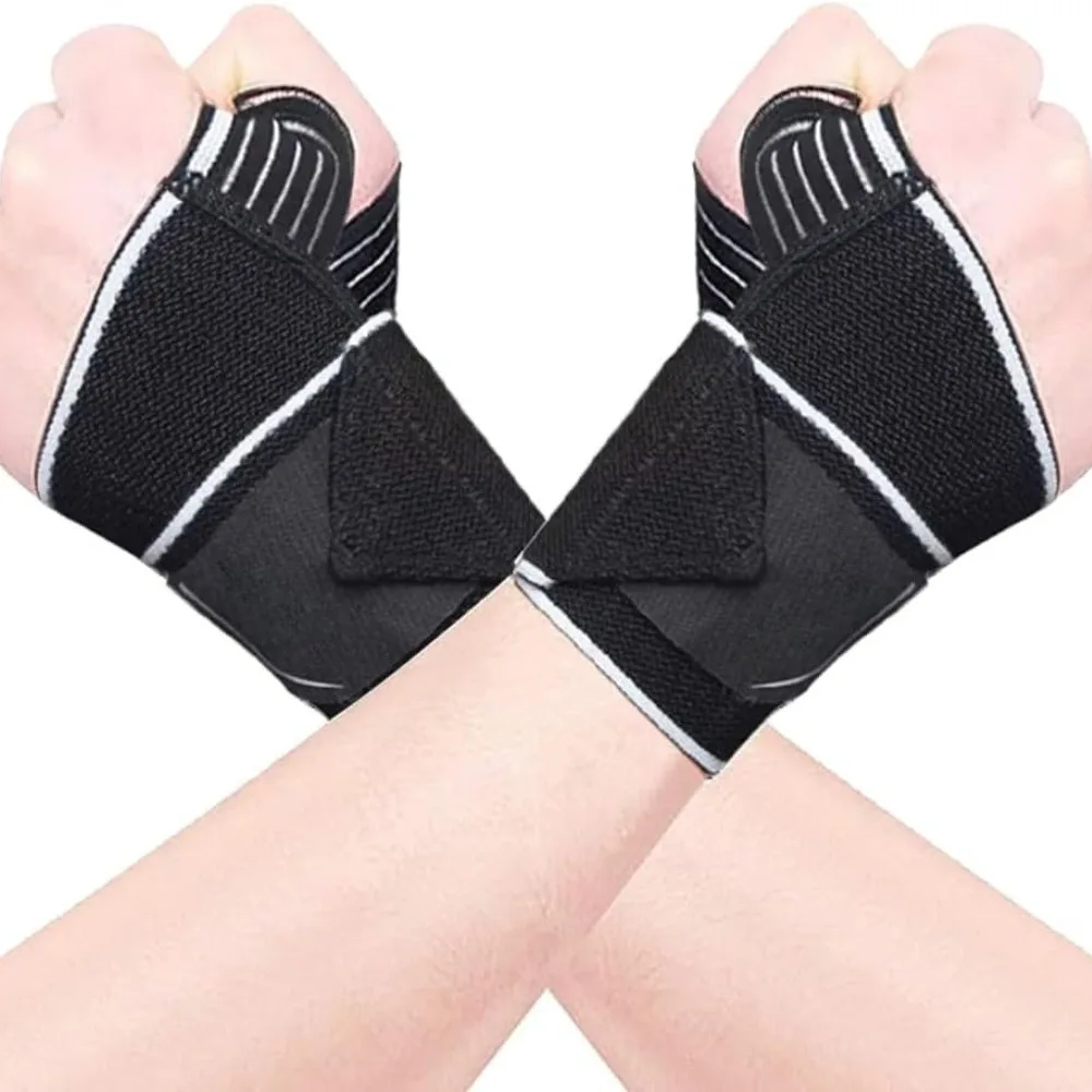 1pc Adjustable Wrist Support Strap for Weightlifting, Sports, and Daily Use - Improve Wrist Stability and Performance