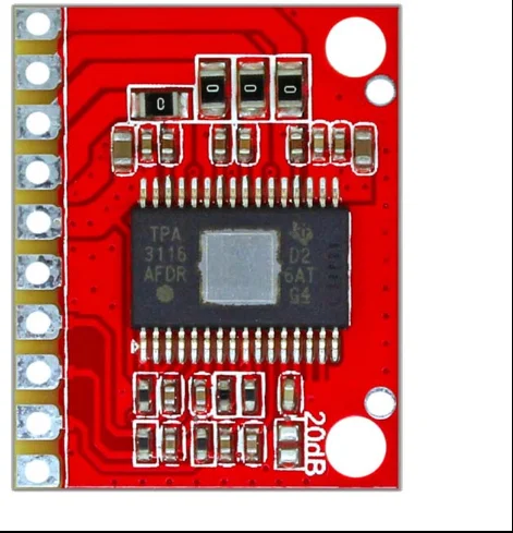 OEP50W*2 Mini Digital Amplifier Board Module Diy Amplifier Kit 50Wx2 Super TDA7498 TPA3116D2