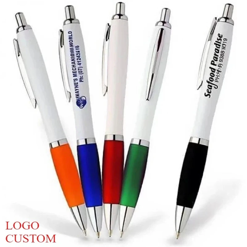 

100pcs Free Personalized Business Ballpoint Pen Promotion Gift Pens 100 Pieces/lot