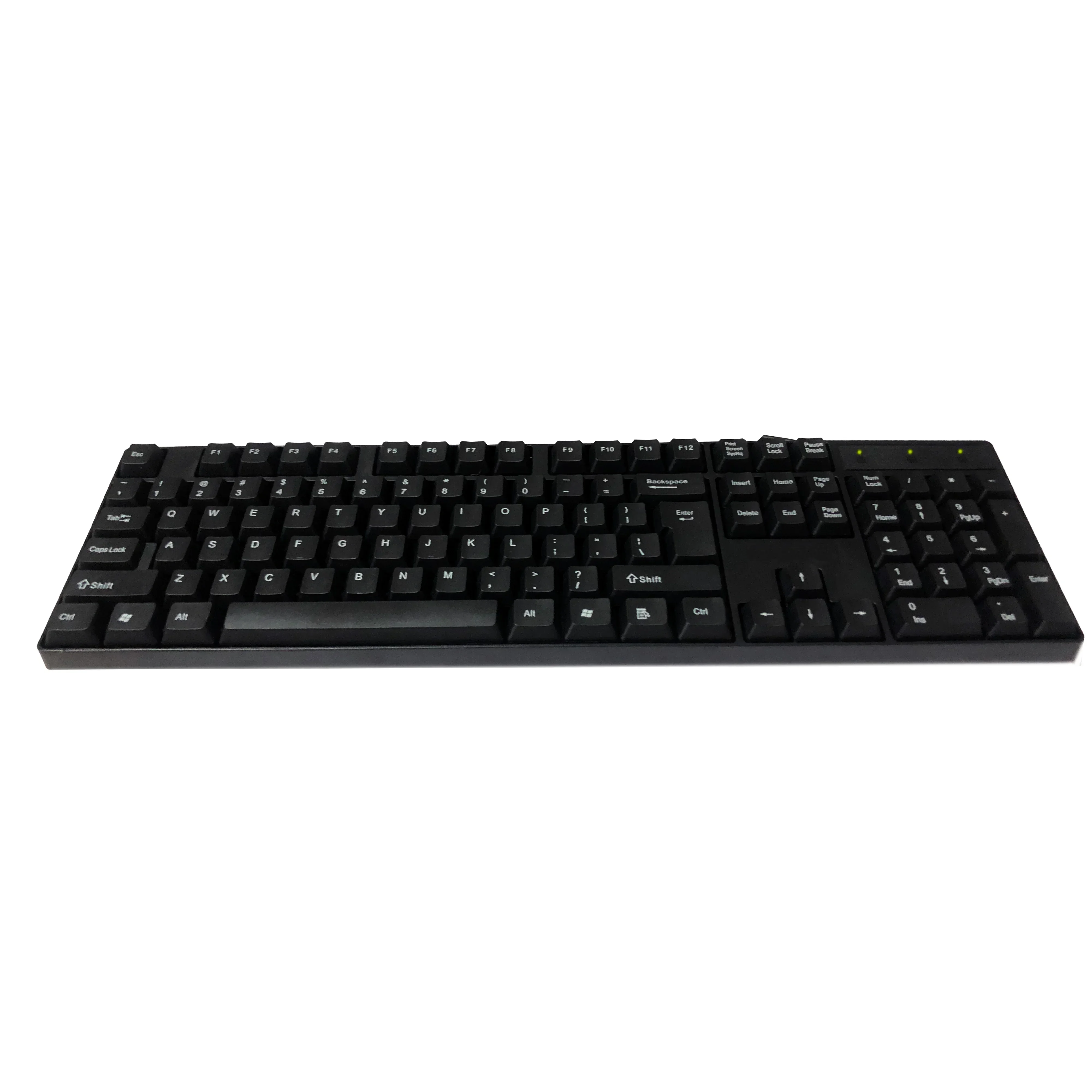 

USB Wired ABS Keyboard Multilingual Ergonomic Design PLUG AND PLAY 104 KEYS Gaming Keyboard For Office Laptops Desktops