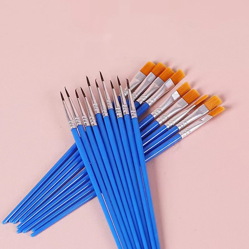 Hook Line Nylon Brush Pen Fine/Thin Small Brush Watercolor/Gouache/Acrylic/Digital Oil Painting Drawing Art Paint Brush Pen Tool