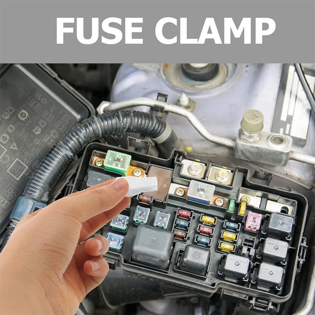 

20Pcs Automotive Fuse Puller Car Fuse Removal Tool Durable Extraction Clip for Vehicle Electrical Repair Car Puller