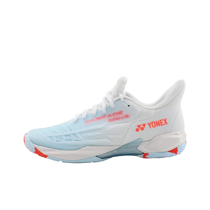YONEX Power Cushion Low top Badminton Shoes Unisex White Water Blue SHBCD2EX