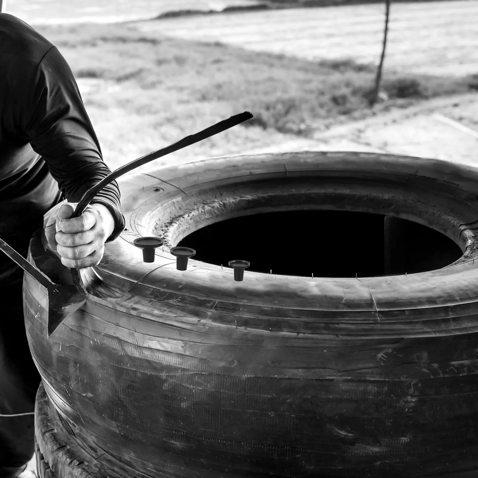 

4Pcs Black Bowl Valve Grinding Tool Suction Plates Car Valves Pneumatic Repair Automotive Engine Grinders Durability