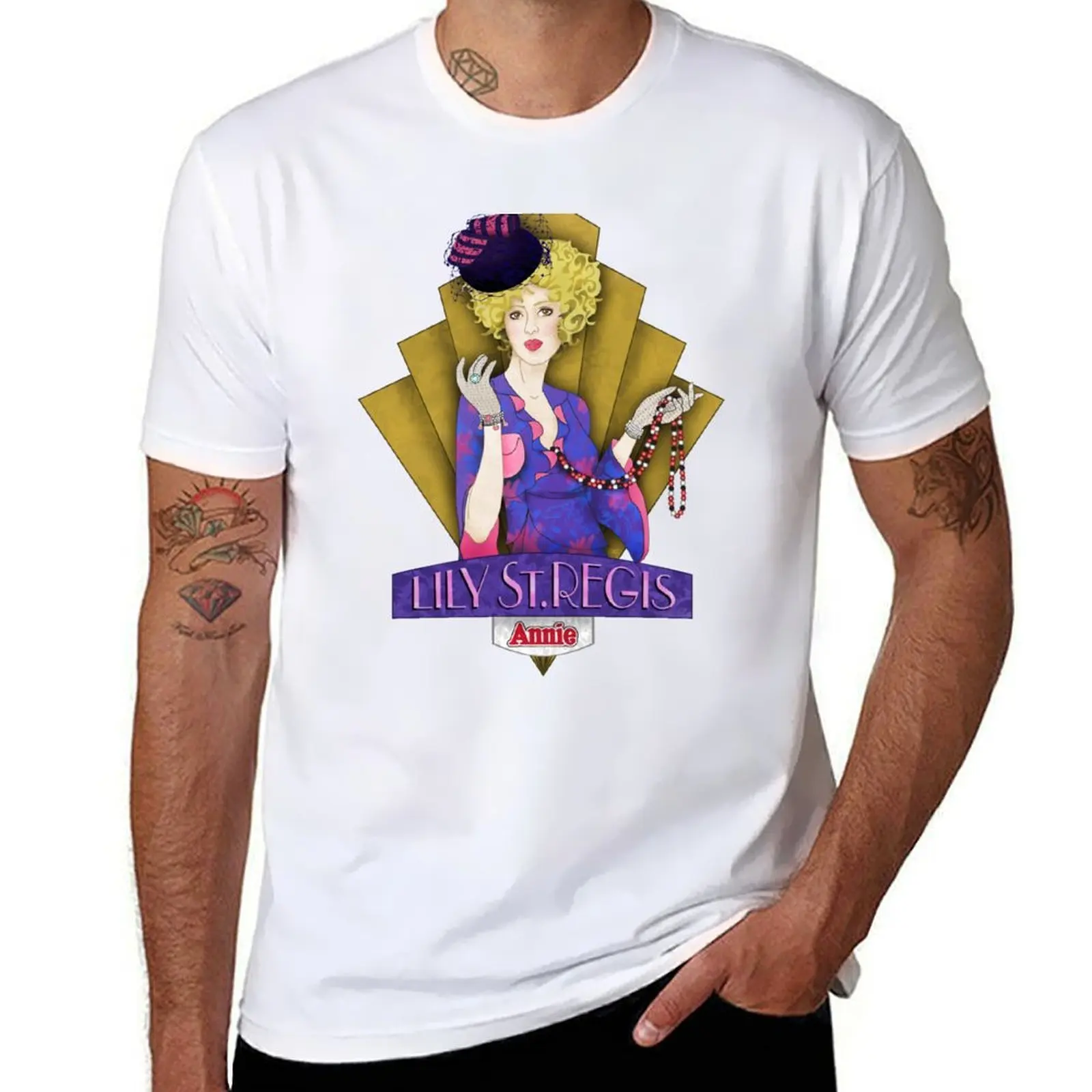 

ANNIE - Lily St Regis T-Shirt t shirt man luxury t shirt for man T-Shirt