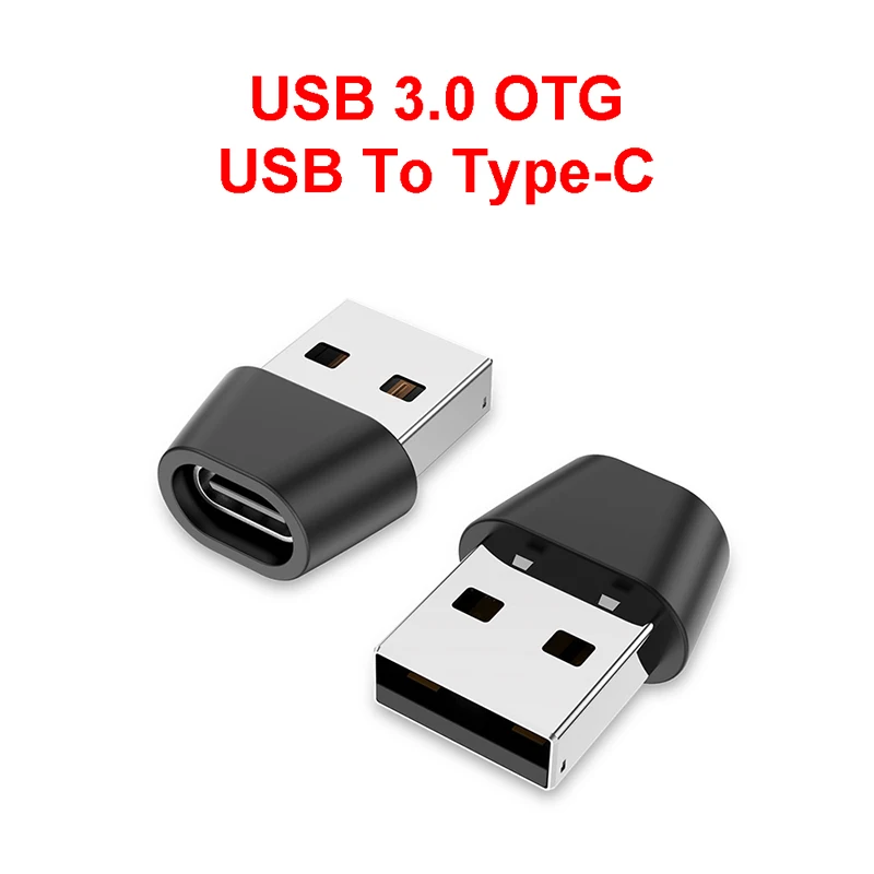 

1PCS USB To Type C OTG Adapter USB C Male To USB Type-c Female Converter For Macbook Xiaomi Samsung S21 USBC OTG Connector