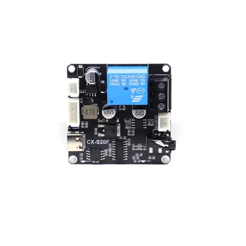 ABZW USB a TTL Control de puerto serie MCU Control disparador Audio personalizado 20W MP3 módulo de relé de transmisión de voz CX-340