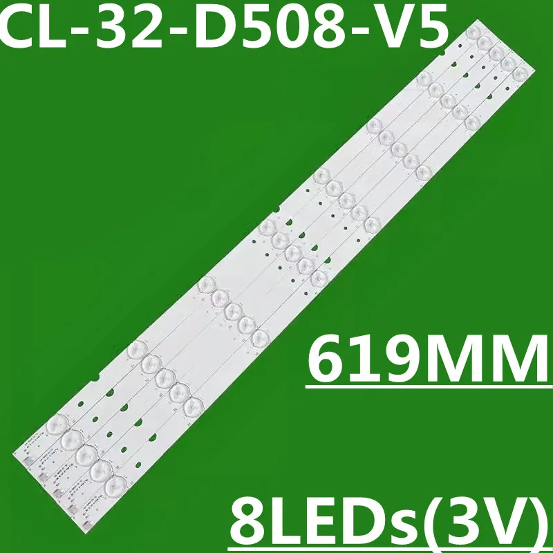 LED Backlight Strip 8lamps For CL-32-D508-V5 AOC 315LM00001 i3242VW T3242M BDM3200FC TPT315B5-EUJFFA