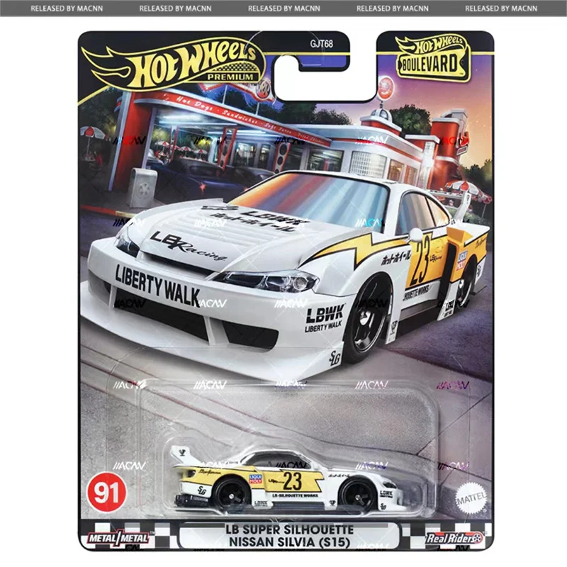 Hot Wheels 1:64 LB SUPER SILHOUETTE NISSAN SILVIA S15 S14 Collection of die cast alloy trolley model ornaments